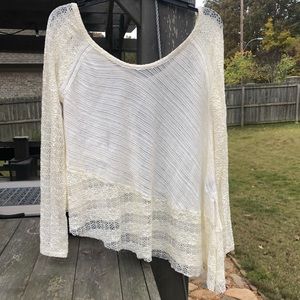 Free People asymmetrical top